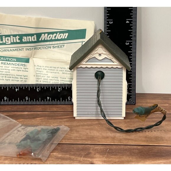 Hallmark MAGIC 1989 Our First Christmas Together Ornament Flickering QLX342U - Picture 8 of 10